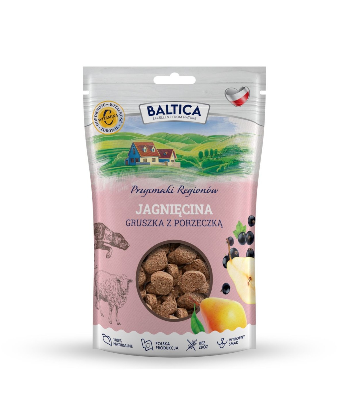 Przysmaki treningowe Jagnięcina z gruszką 100g