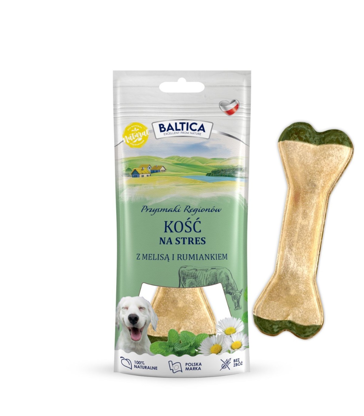 Gryzak na stres dla psów - kości na wyciszenie