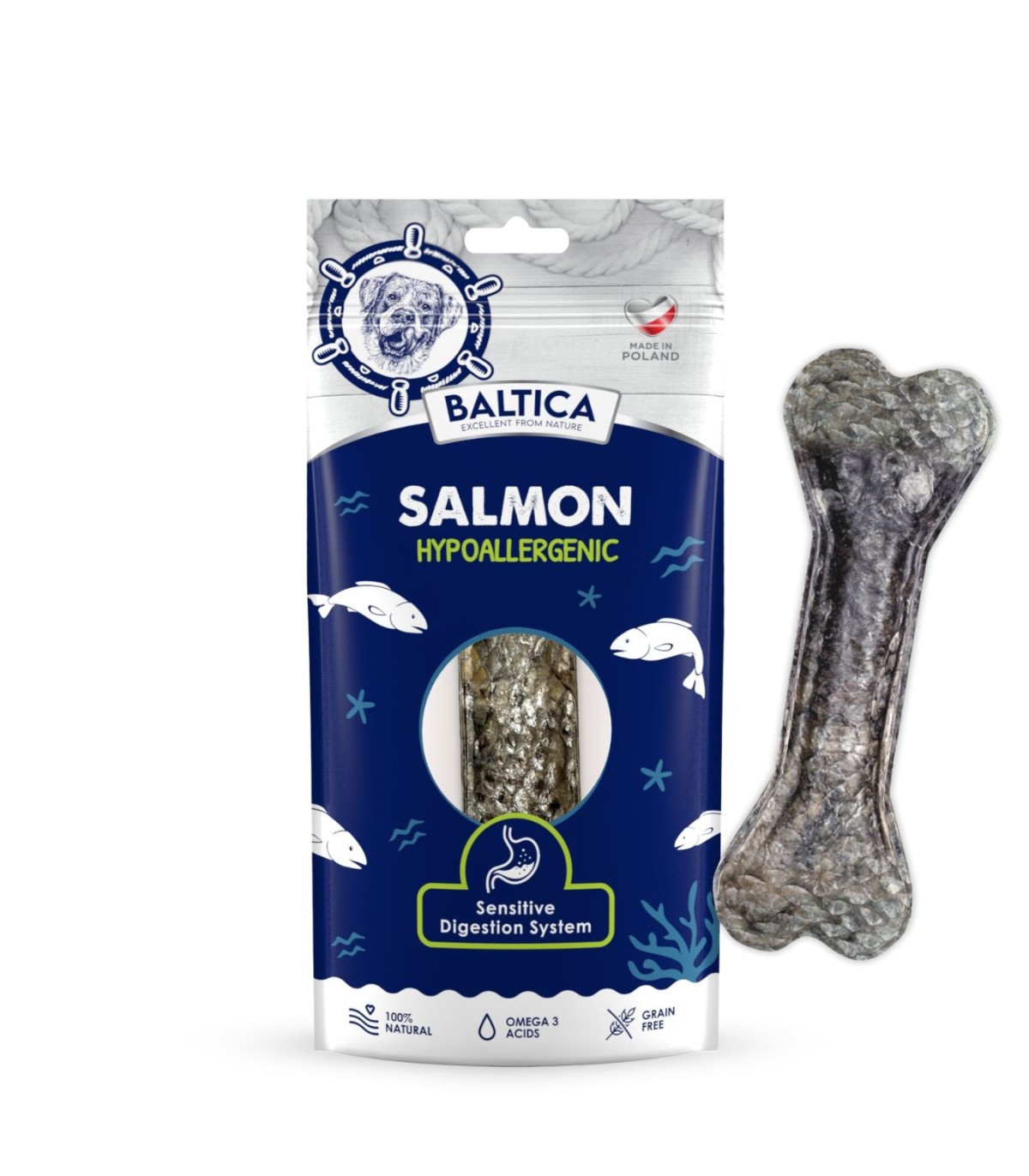 Rybny gryzak dla psa - hipoalergiczny!