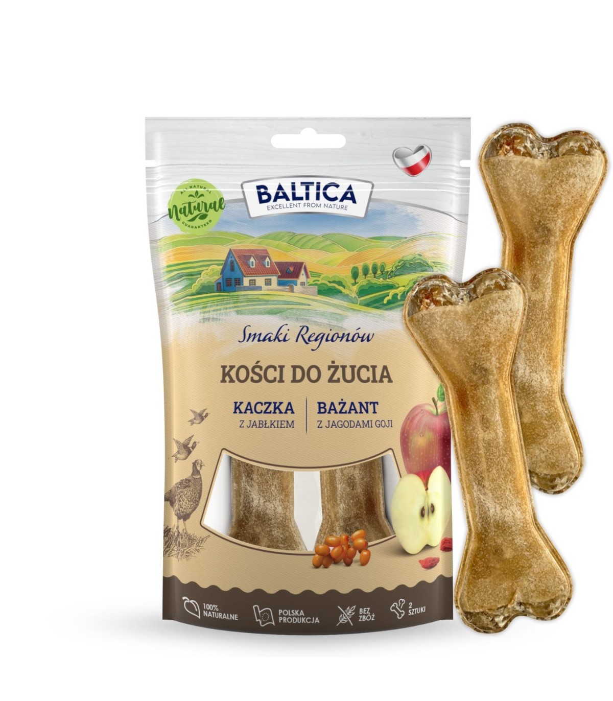 Naturalne kości do żucia dla psów