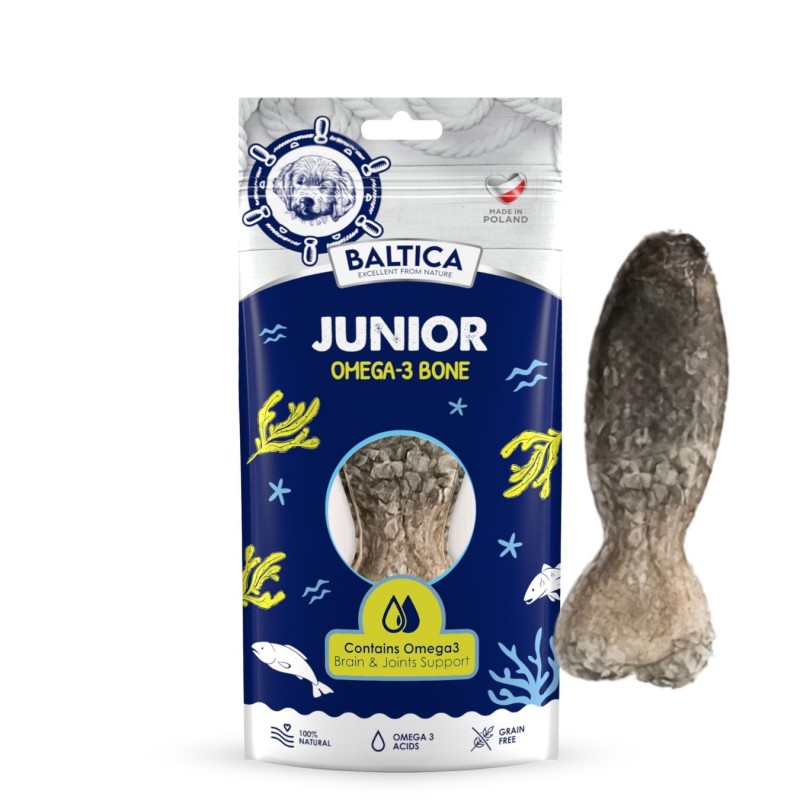 Kość dla juniorów i szczeniąt z kwasami Omega3!