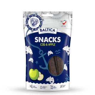 BALTICA Snacks paski dorsz z jabłkiem PRODUKT POLSKI