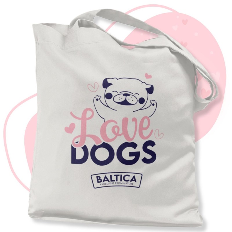 Zestaw zakochanego kundelka ❤ + torba Love Dogs