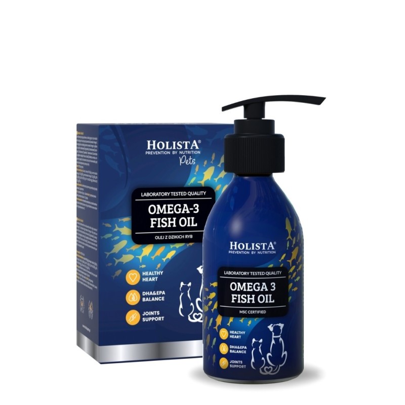 Holista Olej omega 3 dla psa i kota 100ml