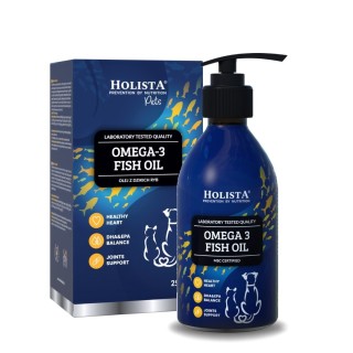Holista Olej omega 3 dla psa i kota 250ml
