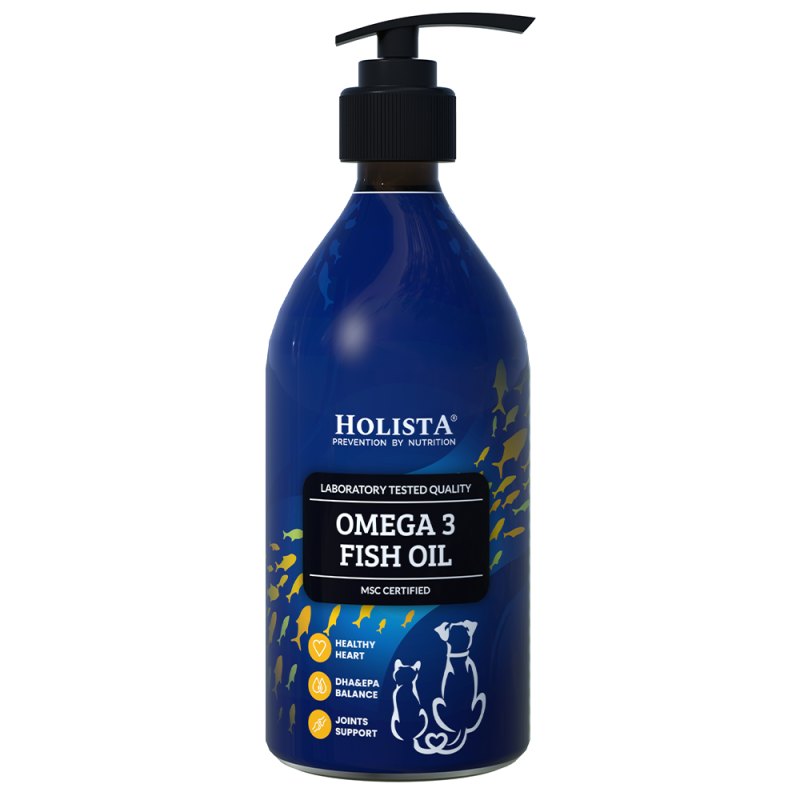 Holista Olej omega 3 dla psa i kota 500ml