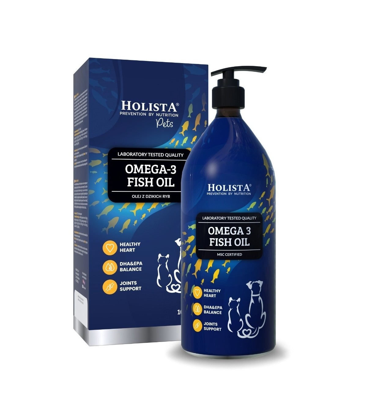 Holista Olej omega 3 dla psa i kota 1000ml