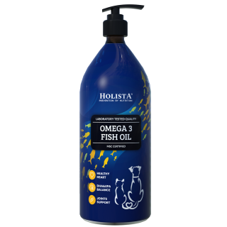 Holista Olej omega 3 dla psa i kota 1000ml