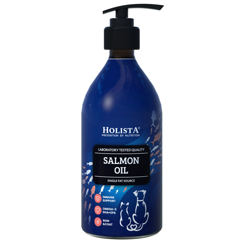 Holista Olej z łososia dla psa i kota 500ml