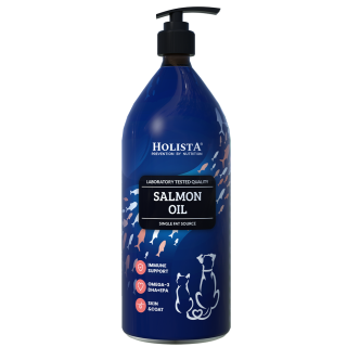 Holista Olej z łososia dla psa i kota 1000ml