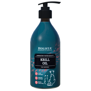 Holista Olej z kryla dla psa i kota 400ml