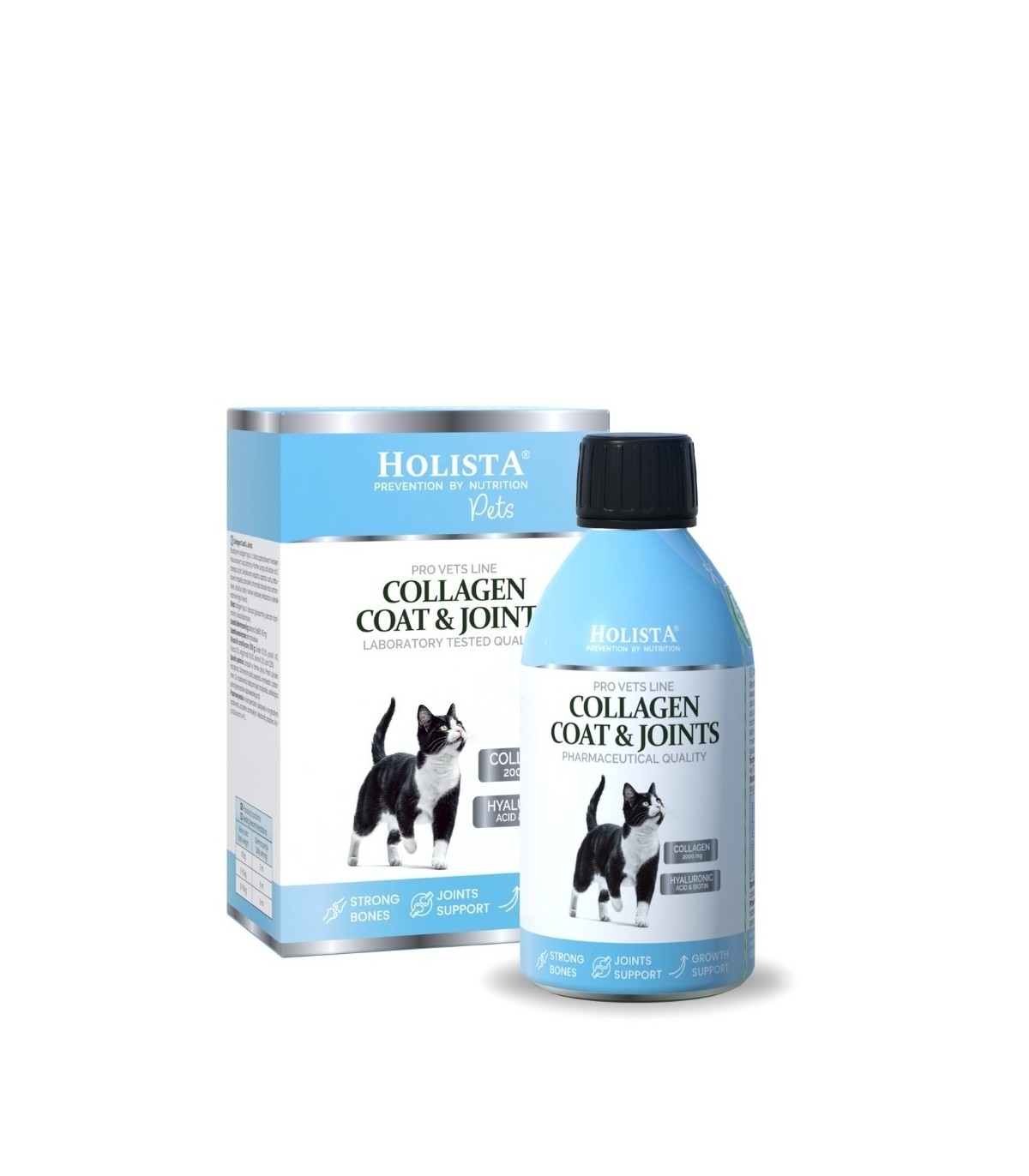 Holista kolagen w syropie z biotyną dla kota 100ml