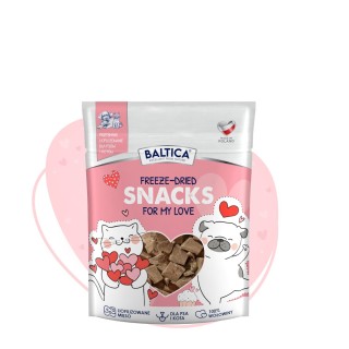 Baltica Freeze - Dried Snacks For My Love liofilizowane serca wołowe dla psa i kota 25g