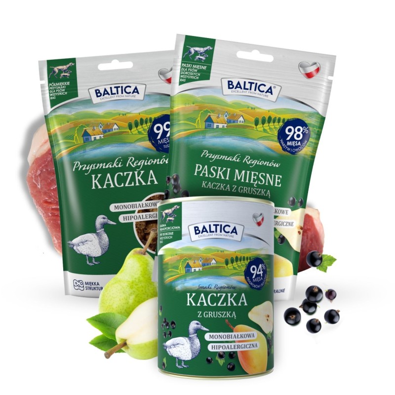 Zestaw monoproteinowy kaczka dla psa