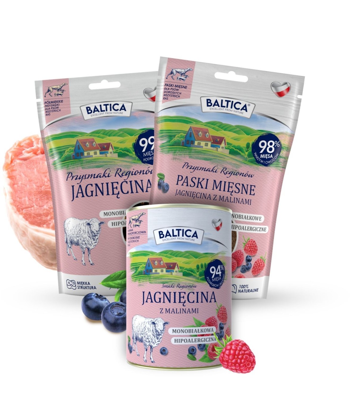 Zestaw monoproteinowy jagnięcina dla psa