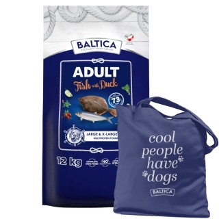 Ryba z kaczką dla ras dużych i olbrzymich karma 12kg - Baltica Excellent