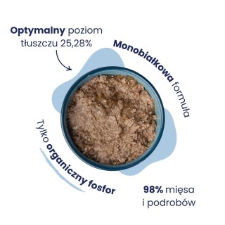 Karma mokra mono cielęcina dla kota 185g - Baltica Smaki Regionów
