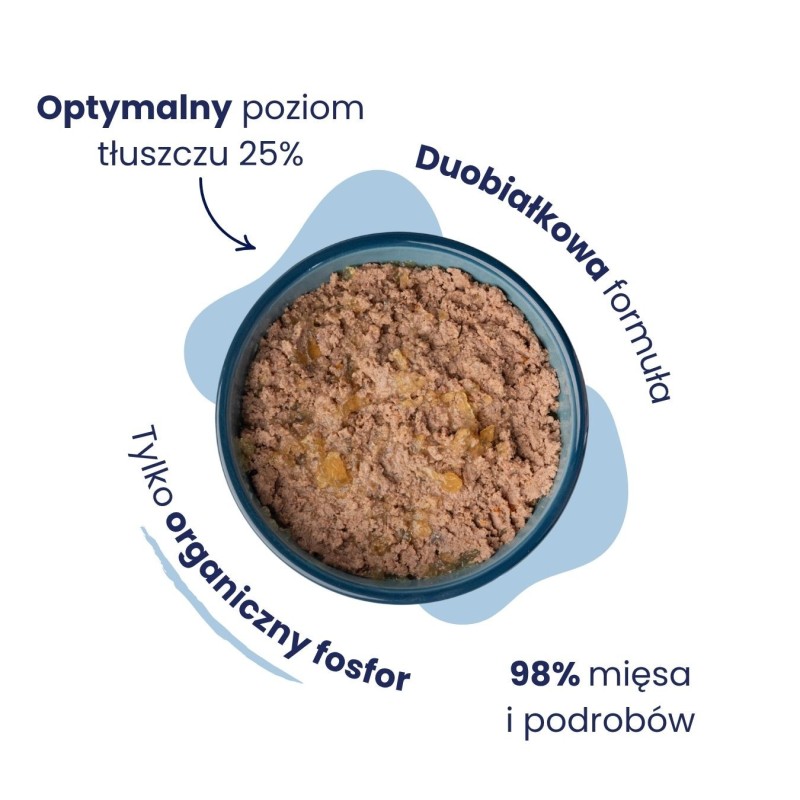 Karma mokra dla kociąt z cielęciną i indykiem 185g - Baltica Smaki Regionów