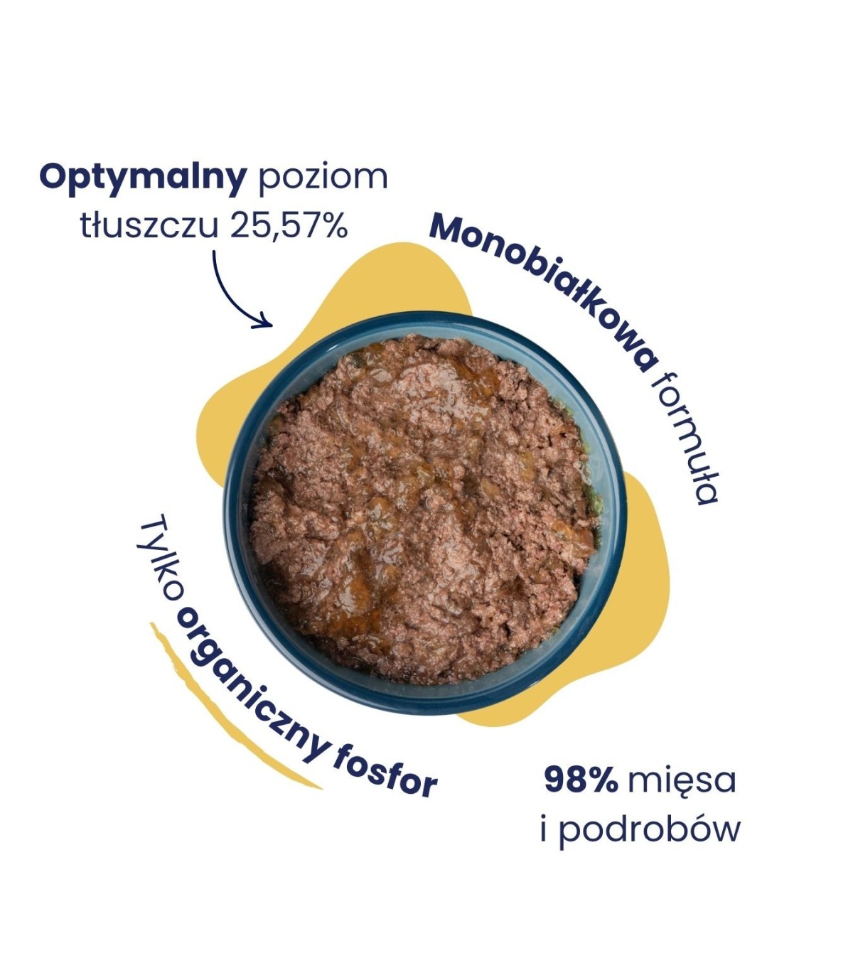 12x Karma mokra mono wieprzowina dla kota 185g - Baltica Smaki Regionów
