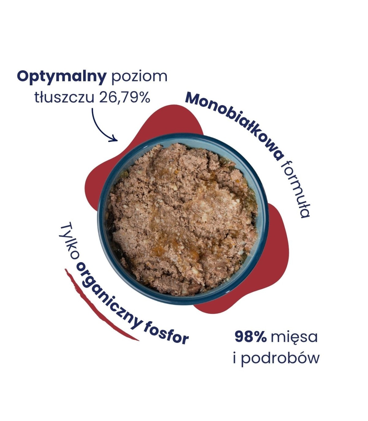 12x Karma mokra wołowina z wątróbką dla kota 185g - Baltica Smaki Regionów