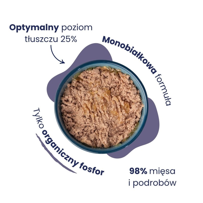 12x Karma mokra mono bażant dla kota 400g - Baltica Smaki Regionów