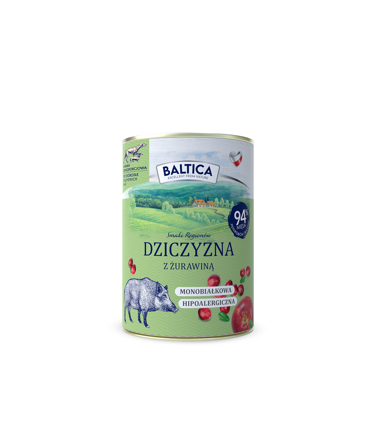 Zestaw 14 smaków karmy mokrej dla psa 400g