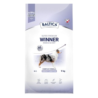 Karma sucha Muscle & Coat dla wystawowych psów ras średnich i dużych 9kg - Baltica Breeding Expert