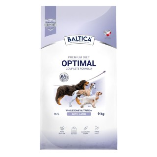 Karma sucha Optimal z wieprzowiną i jagnięciną dla ras dużych i średnich 9kg - Baltica Breeding Expert
