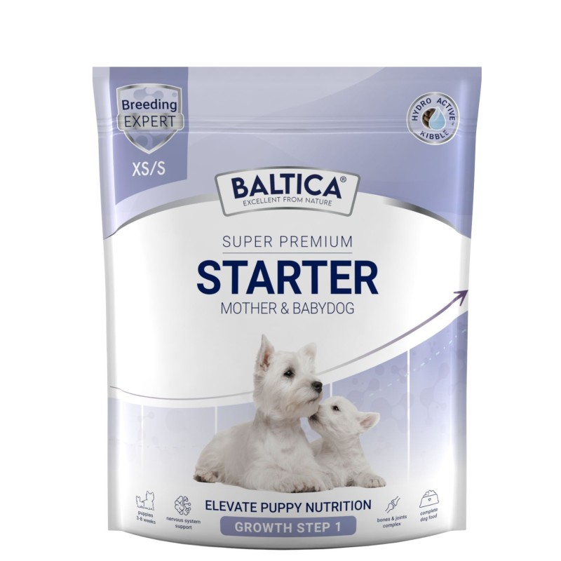 Starter dla szczeniąt i matek karmiących ras małych i miniaturowych karma 1kg - Baltica Breeding Expert