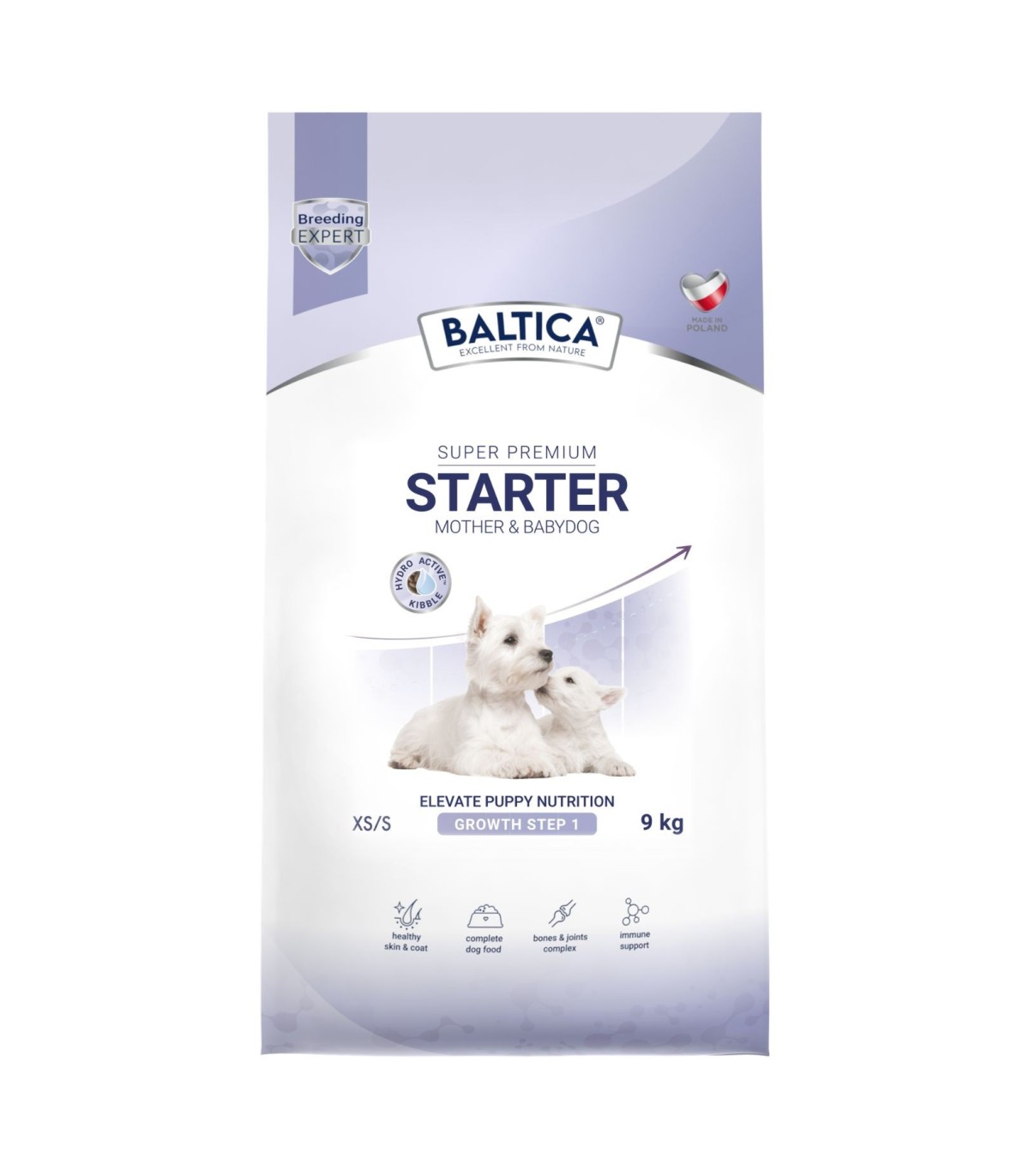 Starter dla szczeniąt i matek karmiących ras małych i miniaturowych karma 9kg - Baltica Breeding Expert