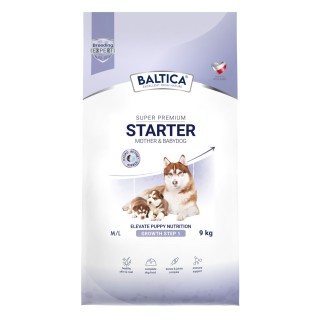 Starter dla szczeniąt i matek karmiących ras średnich i dużych karma 9kg - Baltica Breeding Expert