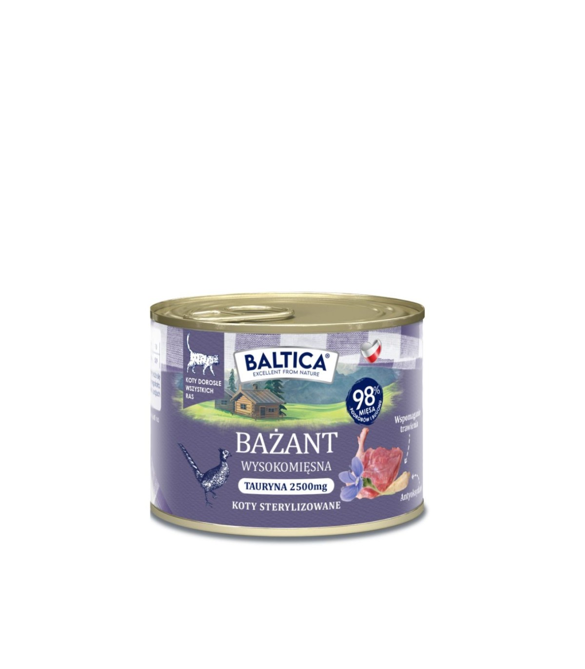 6 za 5 mix smaków karma mokra mono dla kota 185g SUPER CENA