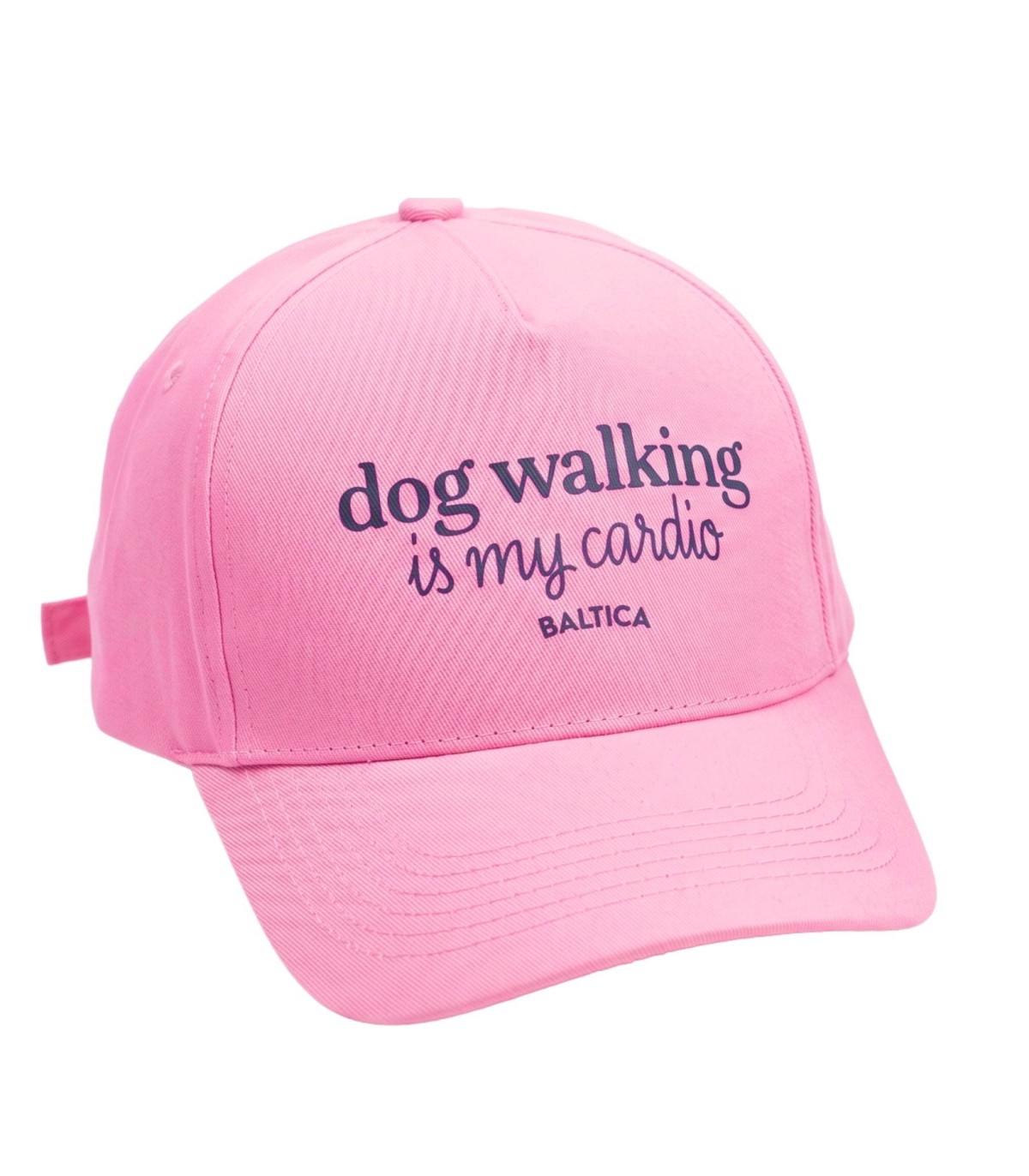 Czapka DOG WALKING różowa