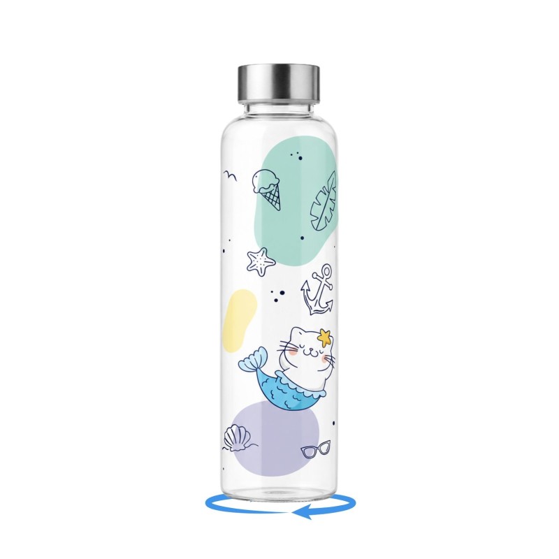 Zestaw Spokojnych Wakacji - przysmaki HELLO SUMMER kaczka z rybą + tabletki Stop Stress + Butelka