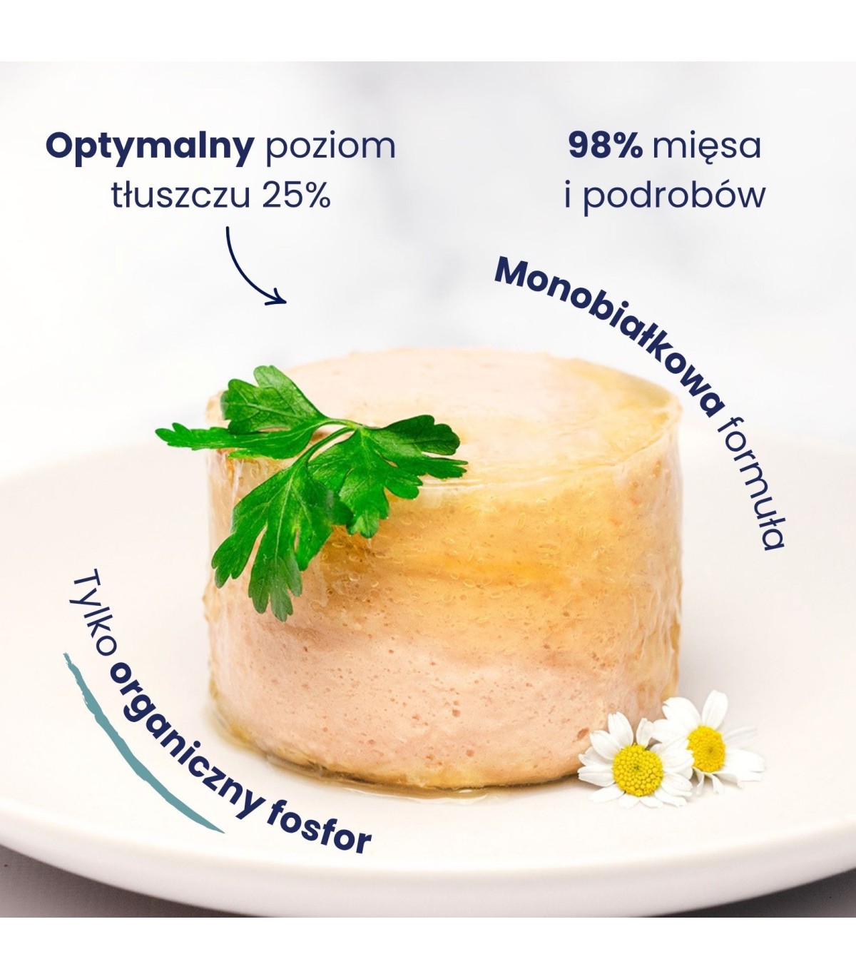 Karma mokra mono indyk dla kota 185g - Baltica Smaki Regionów