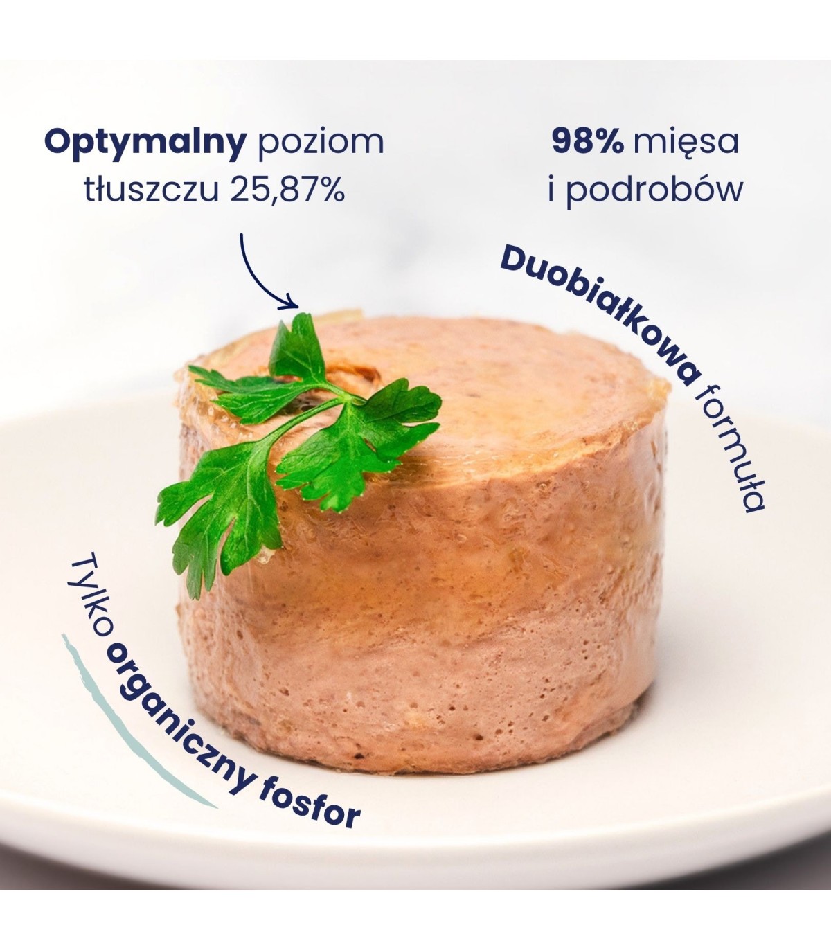 Karma mokra indyk z królikiem dla kota 185g - Baltica Smaki Regionów