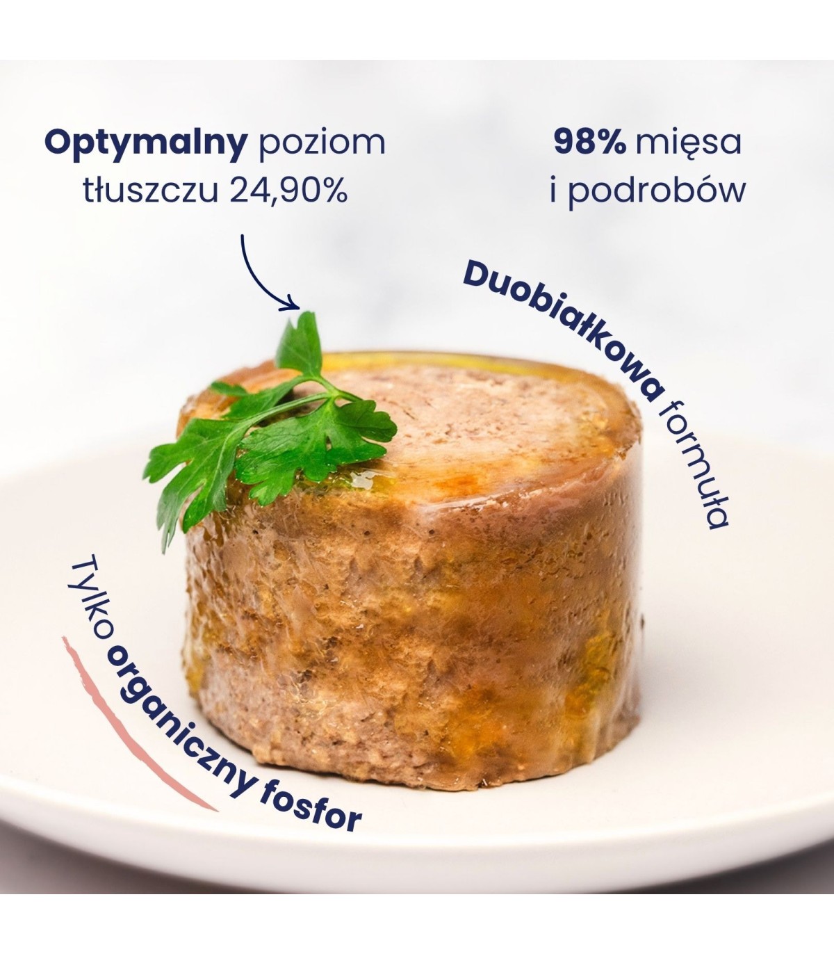 Karma mokra jagnięcina z cielęciną dla kota 185g - Baltica Smaki Regionów