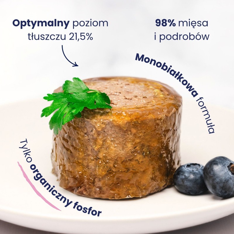 Karma mokra mono jagnięcina dla kota 185g - Baltica Smaki Regionów