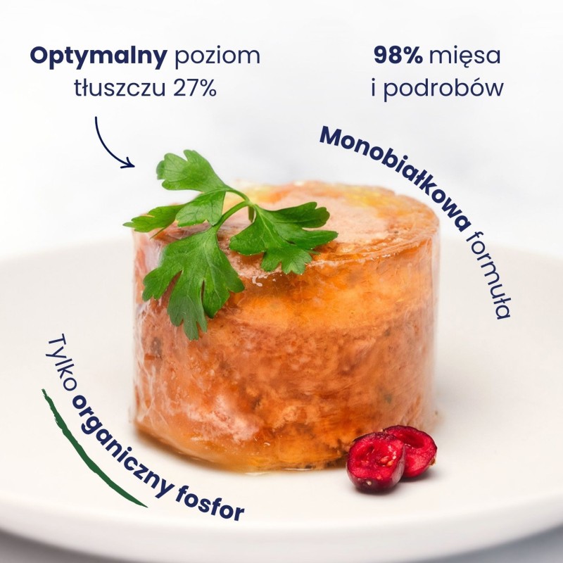 Karma mokra mono kaczka dla kota 185g - Baltica Smaki Regionów