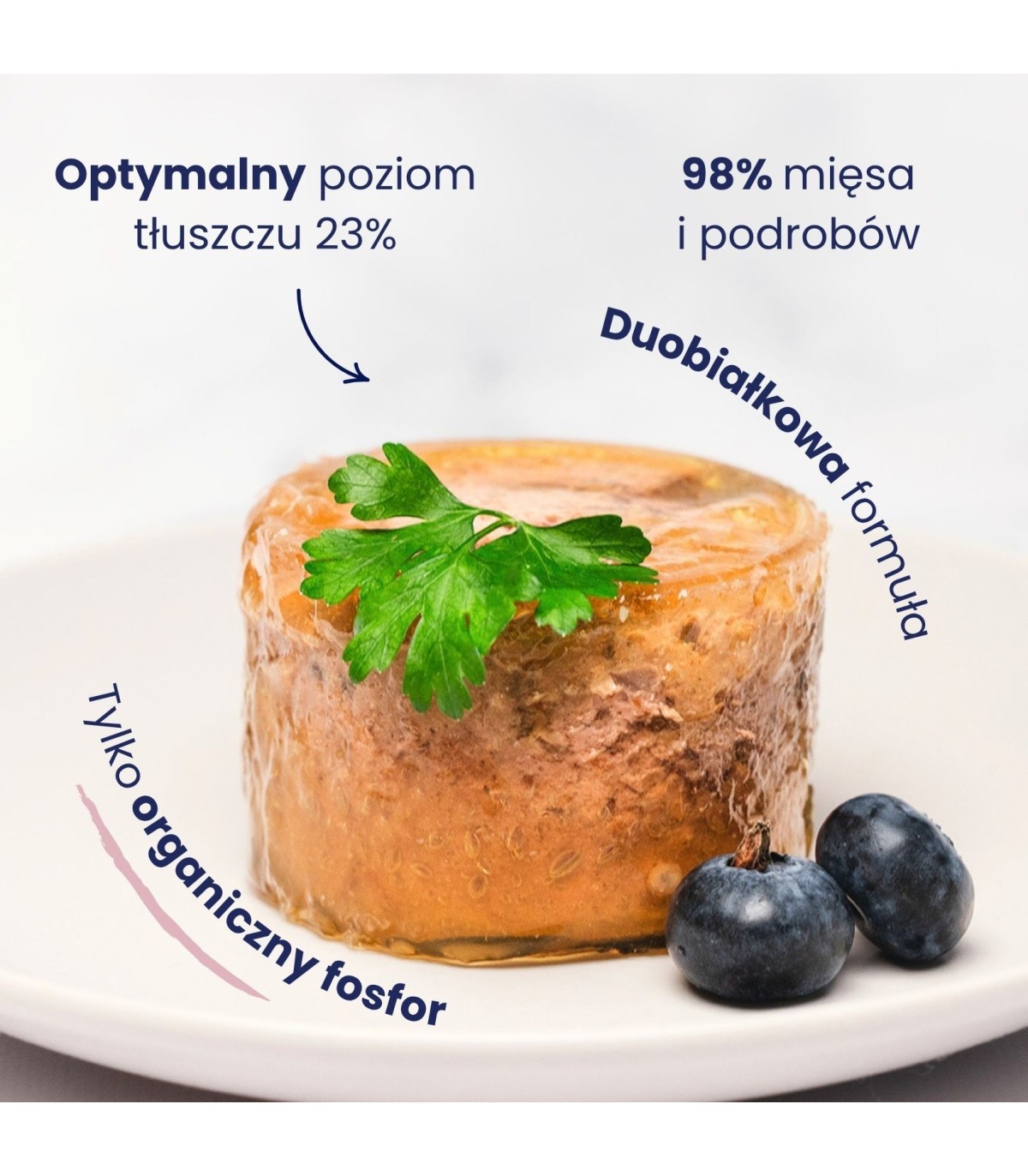 Karma mokra dla kociąt z jagnięciną i indykiem 185g - Baltica Smaki Regionów