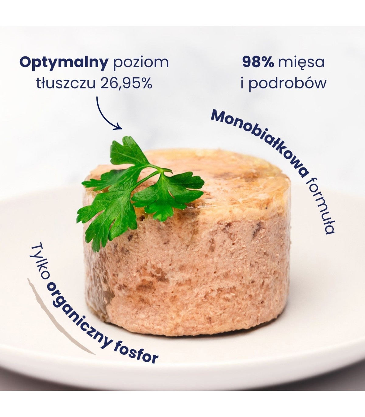 Karma mokra kurczak z indykiem dla kota 185g - Baltica Smaki Regionów