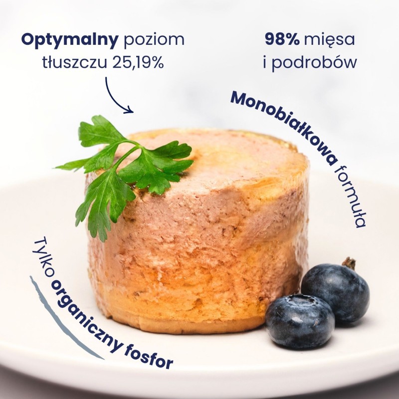 Karma mokra mono przepiórka dla kota 185g - Baltica Smaki Regionów