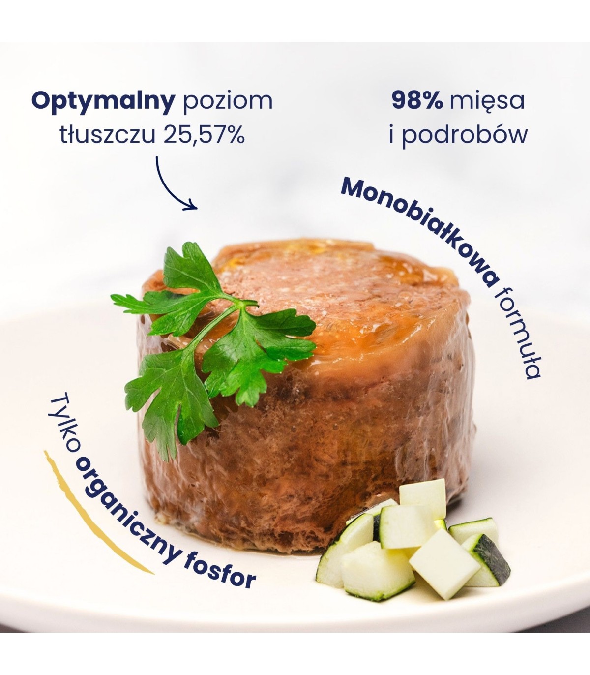Karma mokra mono wieprzowina dla kota 185g - Baltica Smaki Regionów