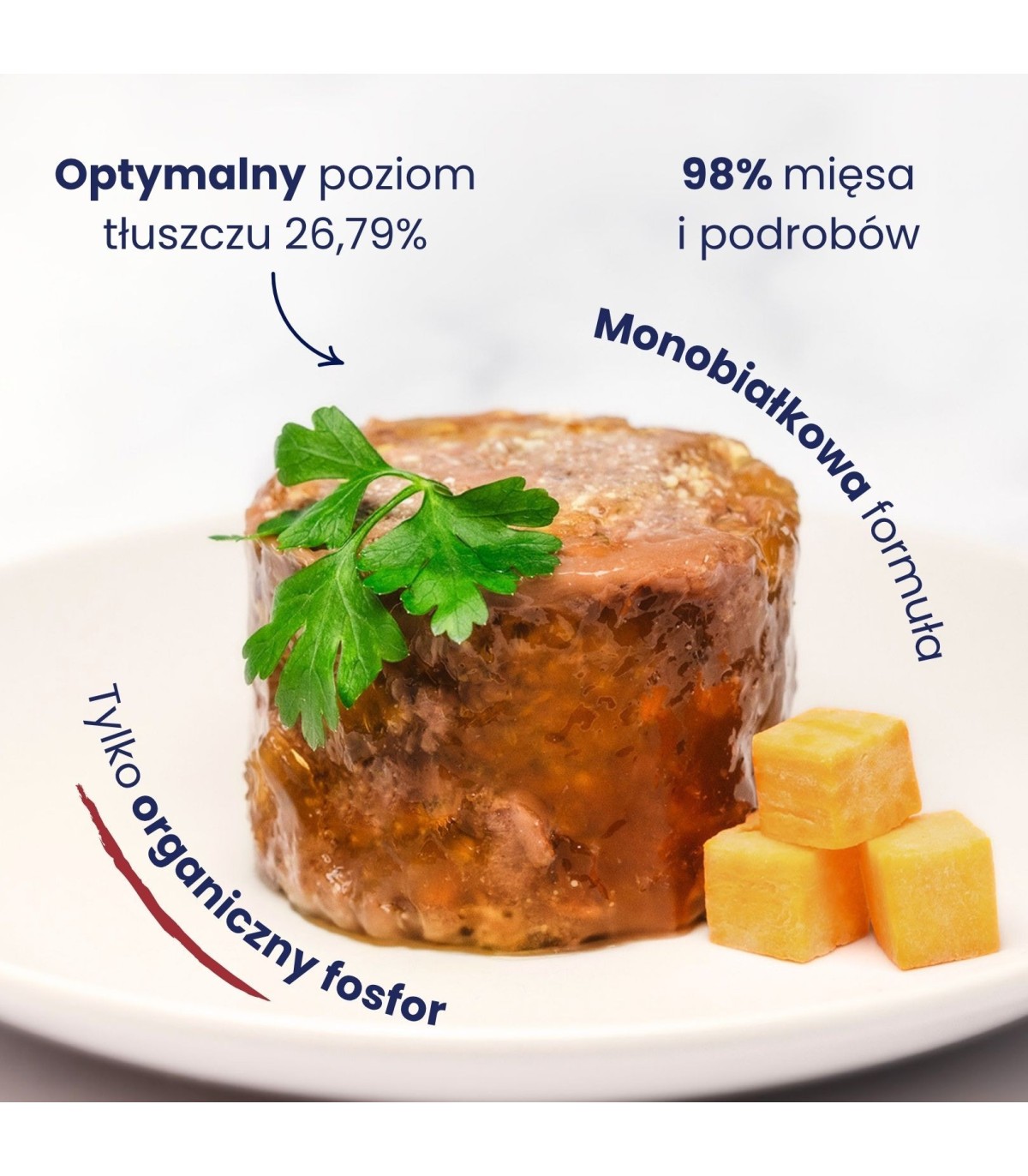 Karma mokra wołowina z wątróbką dla kota 185g - Baltica Smaki Regionów