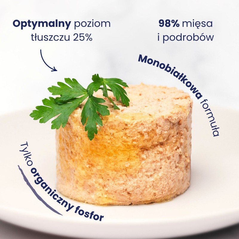 Karma mokra mono bażant dla kota 400g - Baltica Smaki Regionów