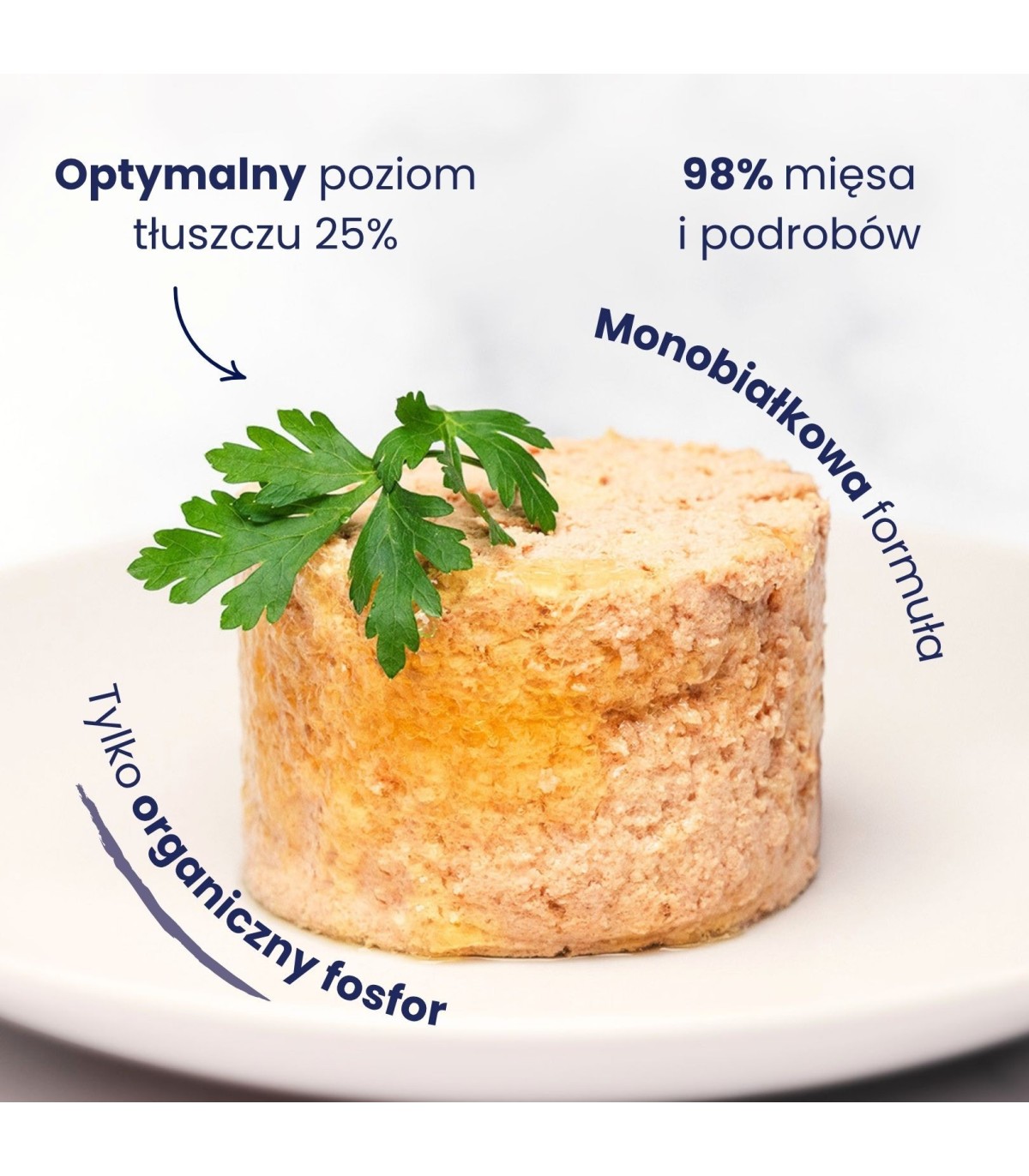 Karma mokra mono bażant dla kota 400g - Baltica Smaki Regionów