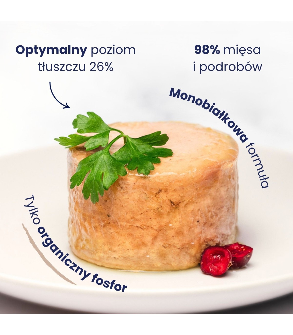 Karma mokra mono kurczak dla kota 400g - Baltica Smaki Regionów