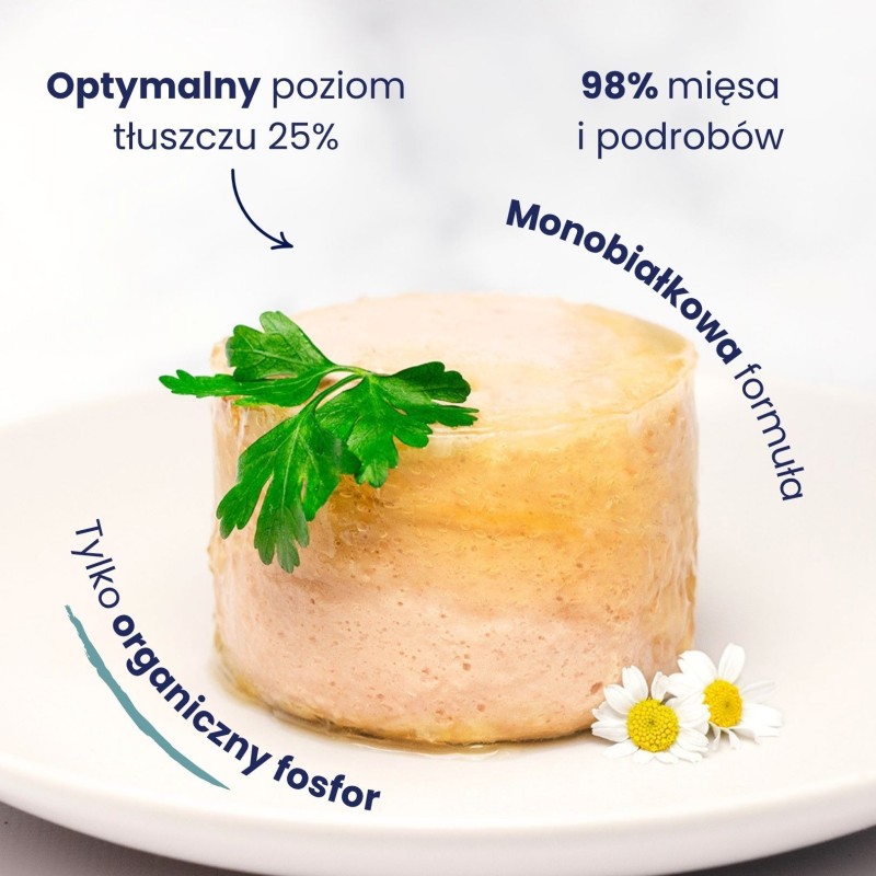 Karma mokra mono indyk dla kota 400g - Baltica Smaki Regionów