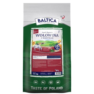 Wołowina z warzywami dla ras małych i miniaturowych karma 12kg - Baltica Smaki Regionów