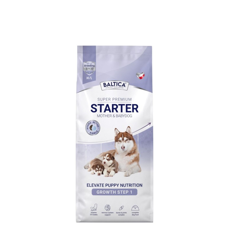 Starter dla szczeniąt i matek karmiących ras średnich i dużych karma 3kg - Baltica Breeding Expert